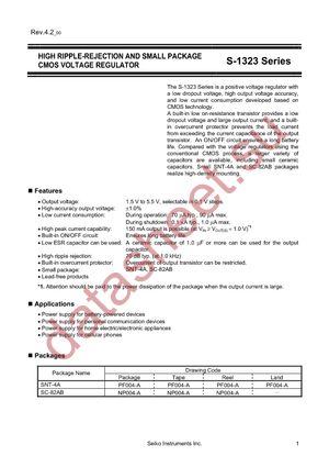 S-1323B26NB-N8LTFG datasheet  